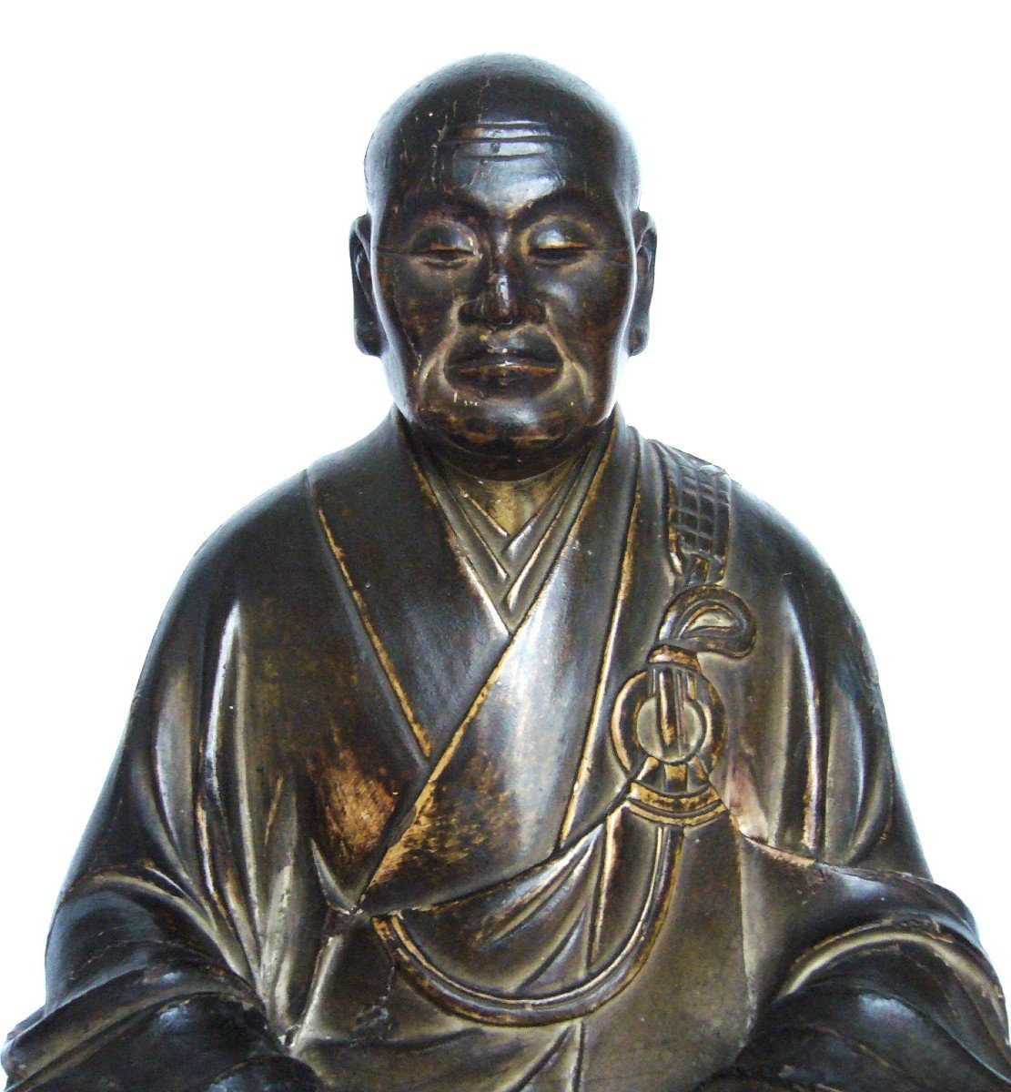 Statuette Of A Zen Master, Japan -photo-2