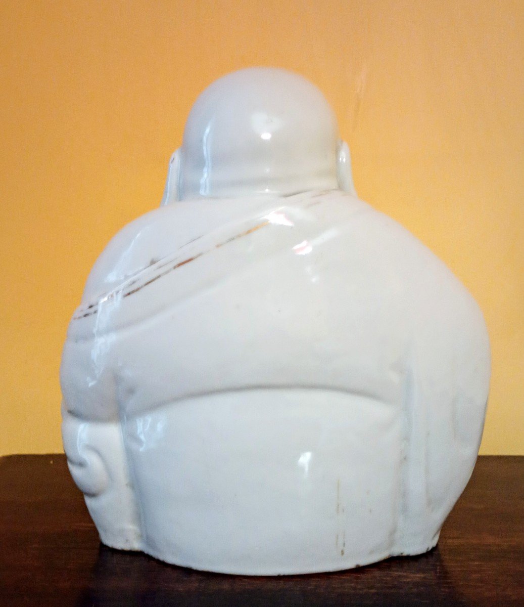 Chine - Statue de Bouddha en porcelaine-photo-4