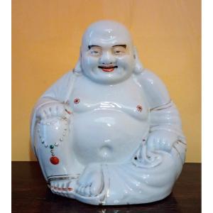 Chine - Statue de Bouddha en porcelaine