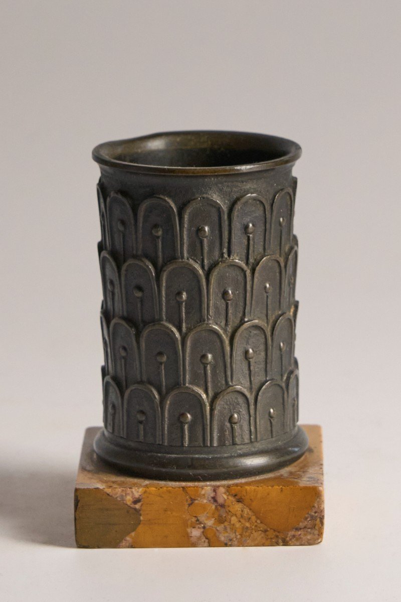 Grand Tour Souvenir - Bronze - Column Piece