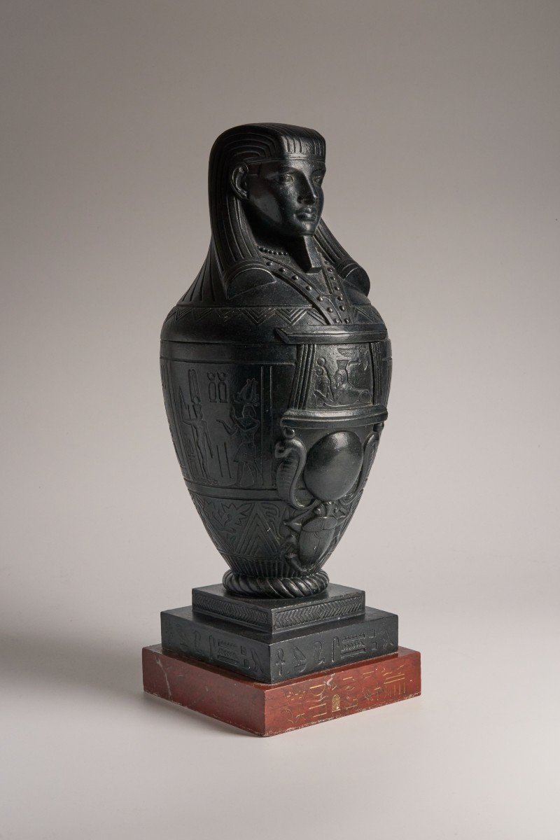 Canopic Vase With Amset Head-photo-2