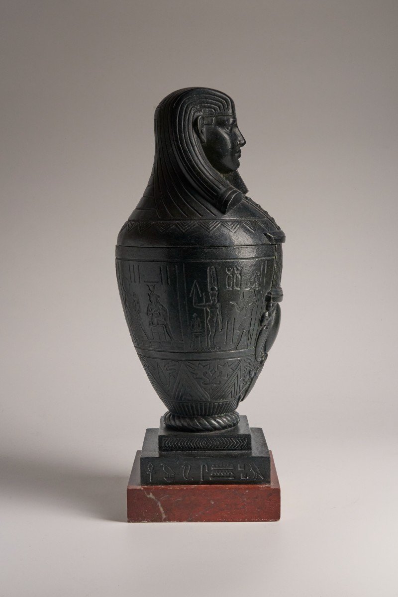 Canopic Vase With Amset Head-photo-3