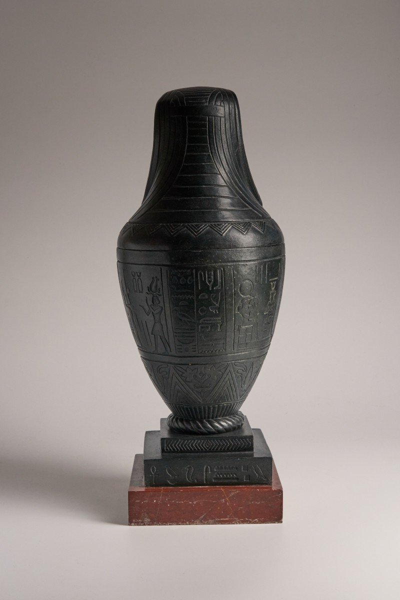 Canopic Vase With Amset Head-photo-4