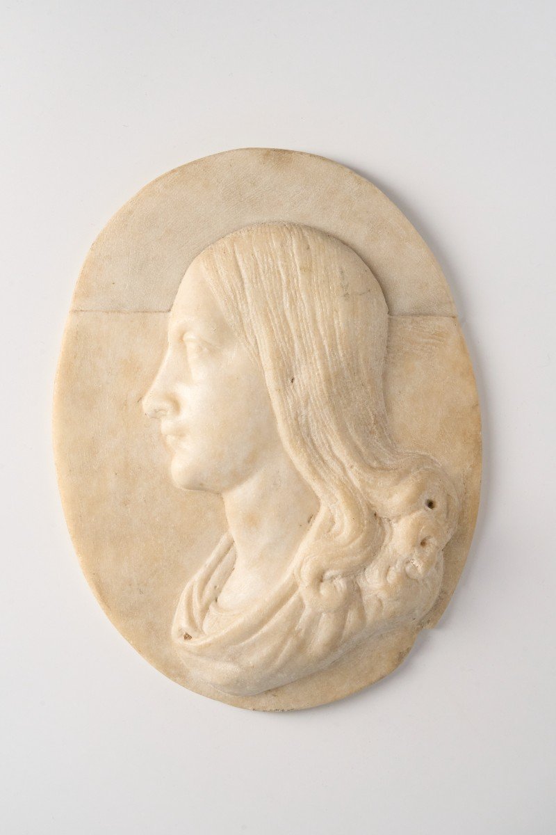 Carved Marble Bas-relief - Late 18th Century