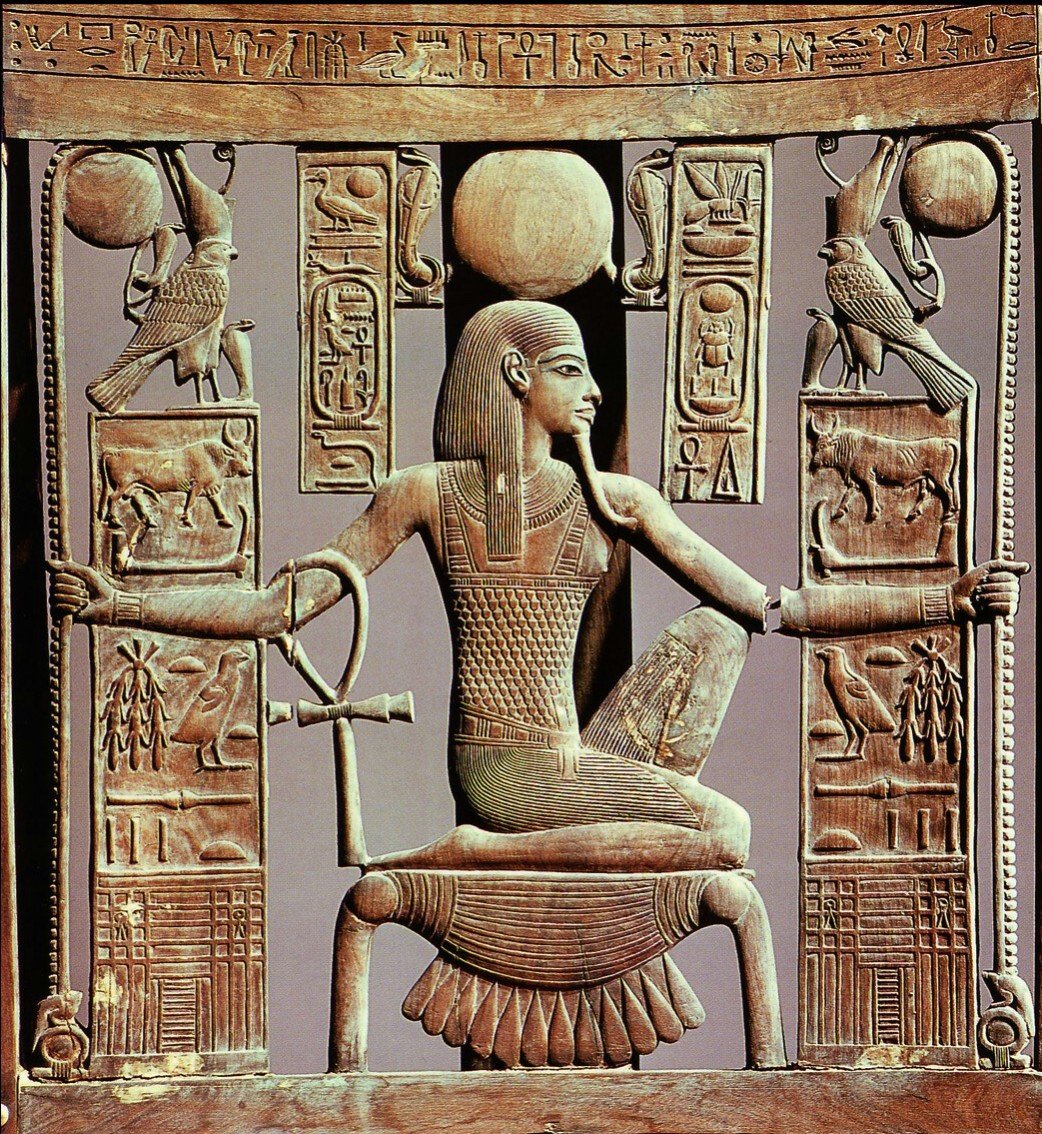 Egyptomania Plaque - 1930-photo-3