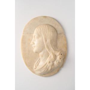 Carved Marble Bas-relief - Late 18th Century