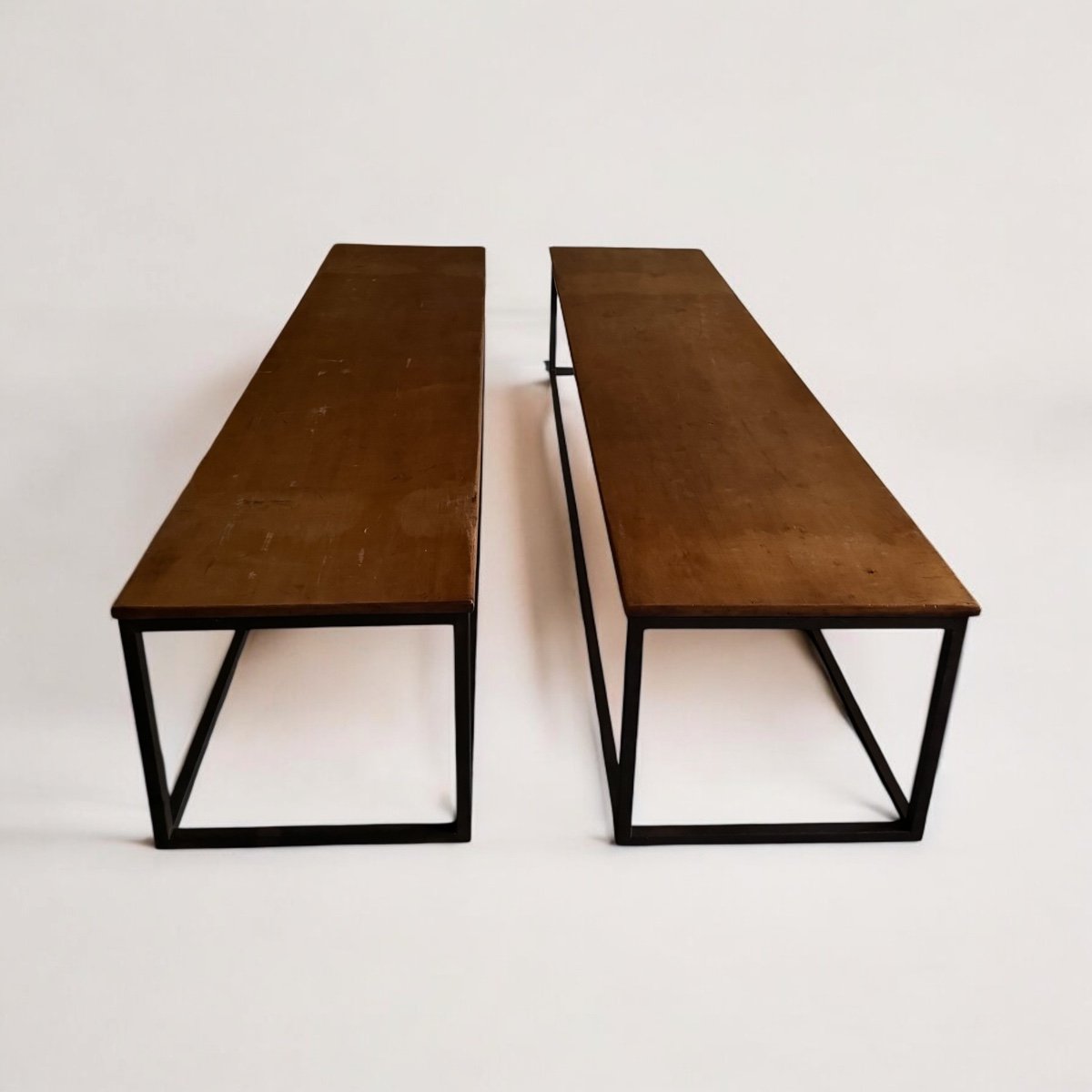 Paire De Tables Basses -photo-3