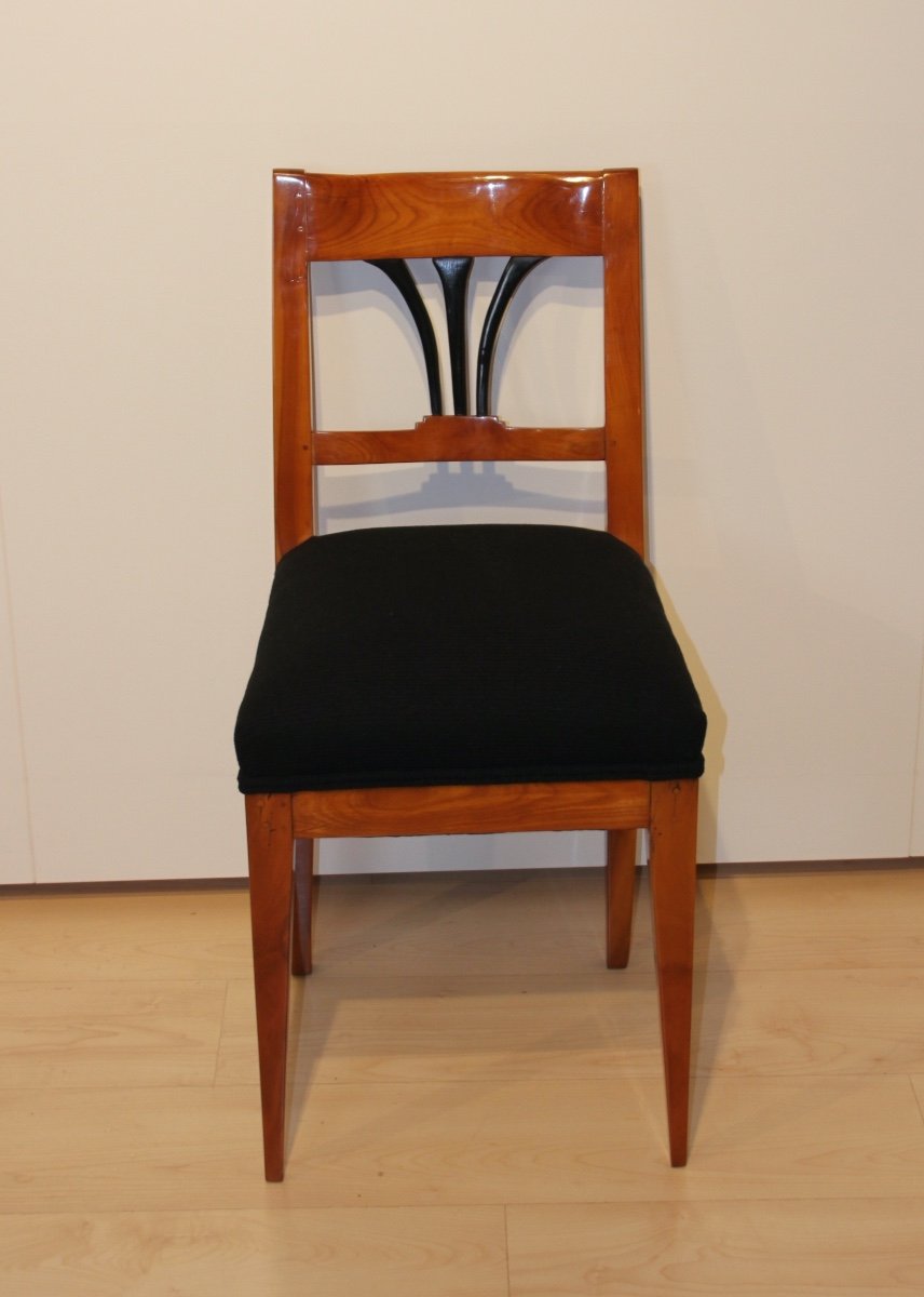 Biedermeier Side Chair, Cherry Wood, South Germany, Circa 1830-photo-2