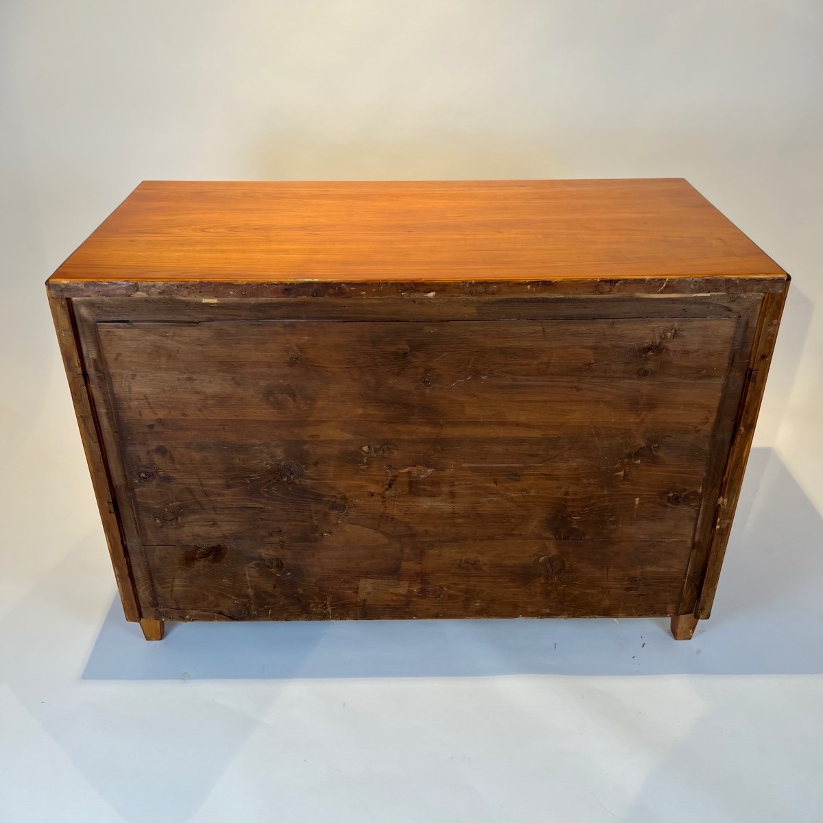 Commode Biedermeier, Placage De Cerisier, Noyer, Le Sud De l'Allemagne Vers 1820-photo-6