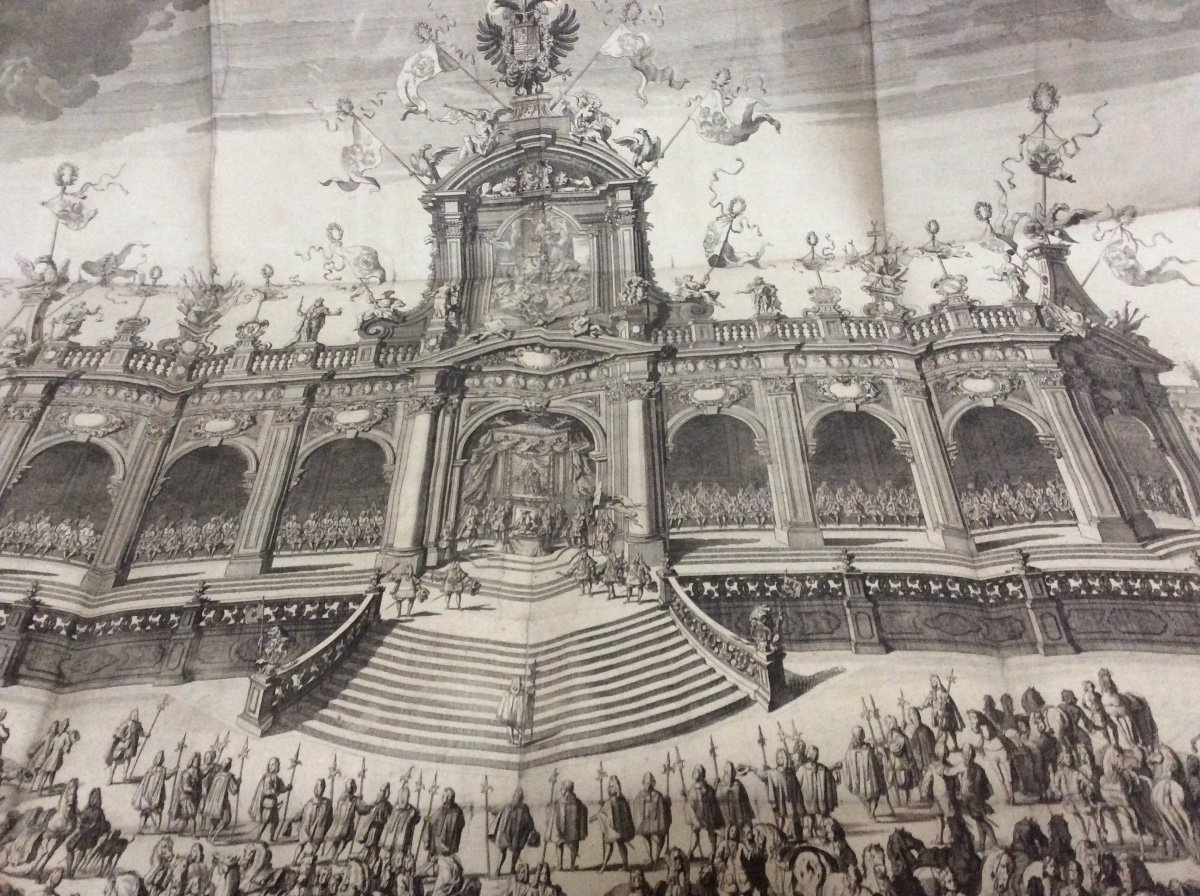 Livre De Fêtes Visite à Gand De L’empereur Charles VI Le 18 Octobre 1717-photo-4