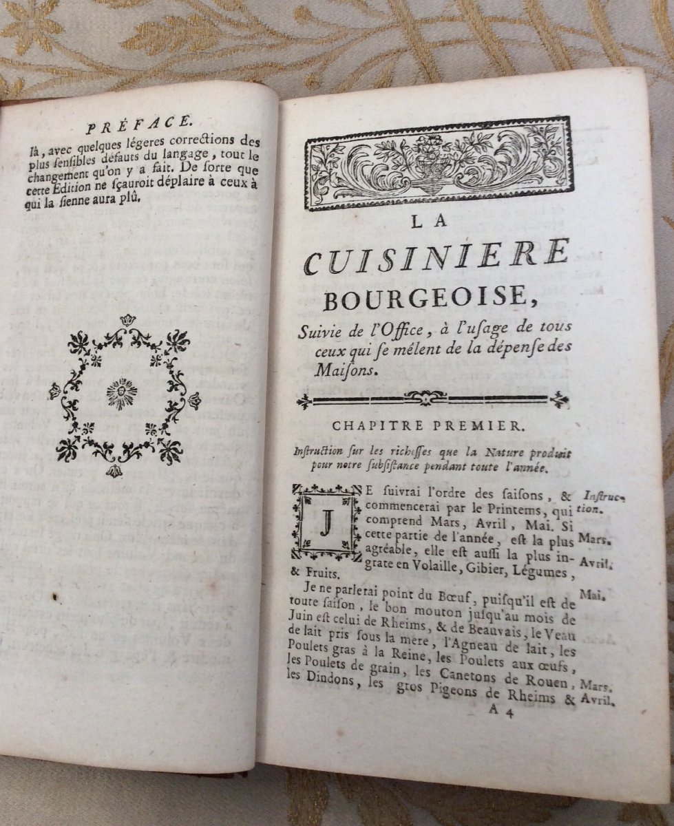 The Bourgeois Cook Followed By The Office ..... Edition Of 1771 Brussels -photo-2