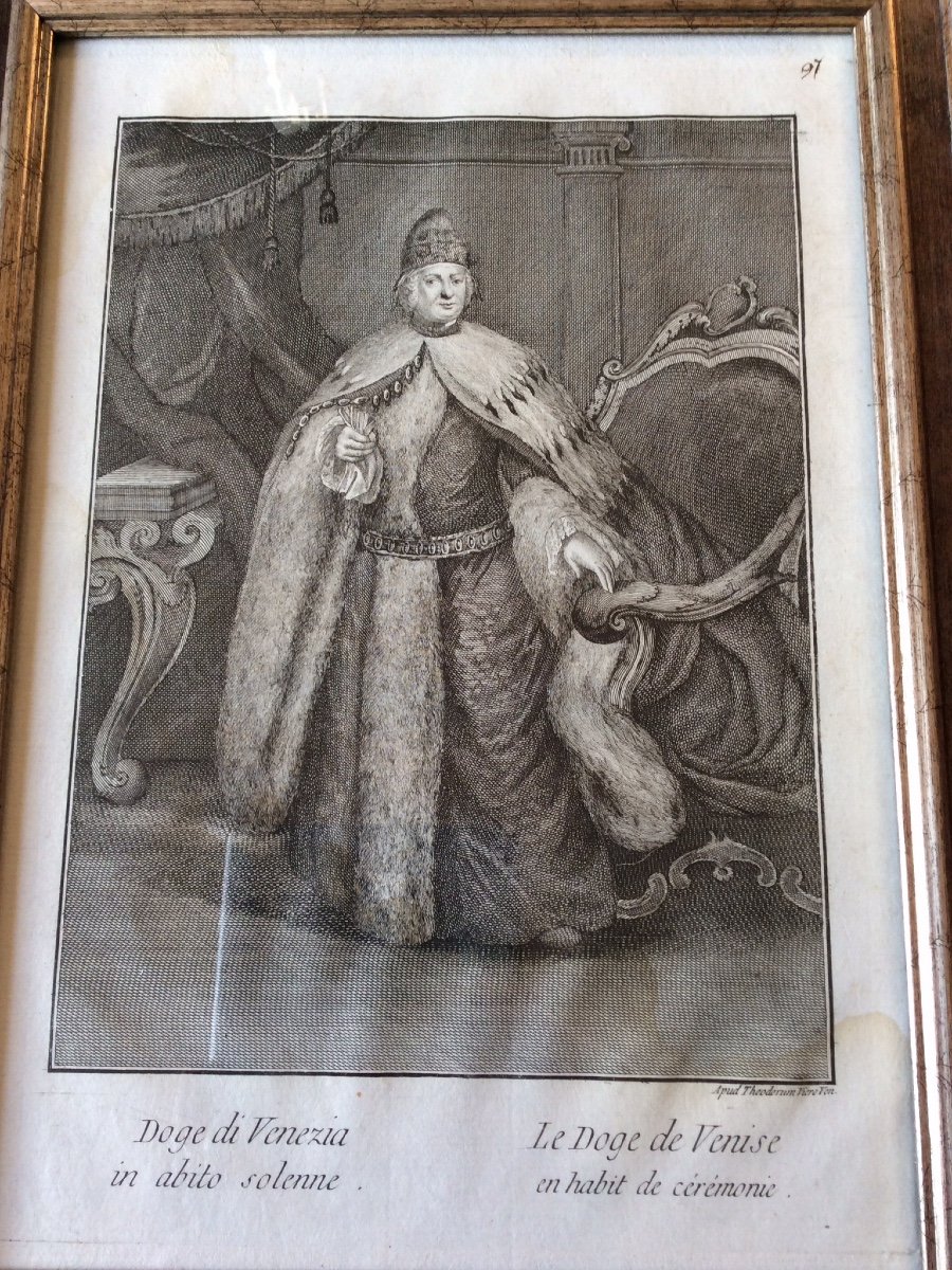 Eight Venetian Engravings From The 18th Century -photo-1