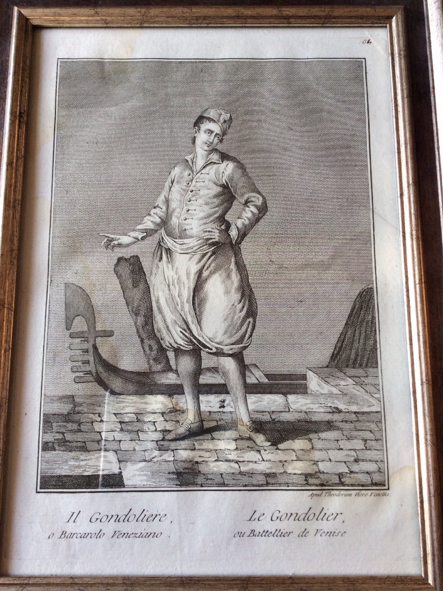 Eight Venetian Engravings From The 18th Century -photo-3