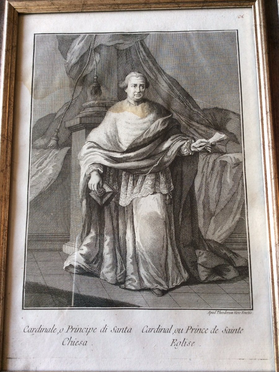 Eight Venetian Engravings From The 18th Century -photo-6