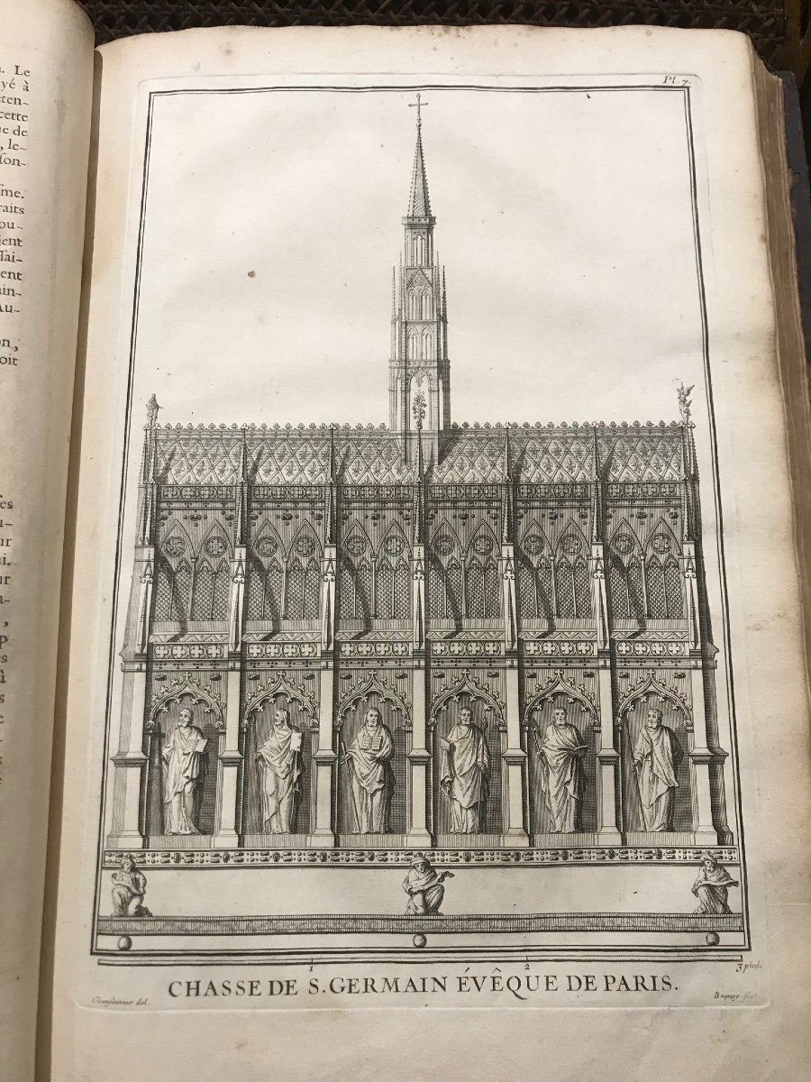 Histoire De l'Abbaye Royale De Saint Germain Des Pres édition Originale De 1724-photo-1