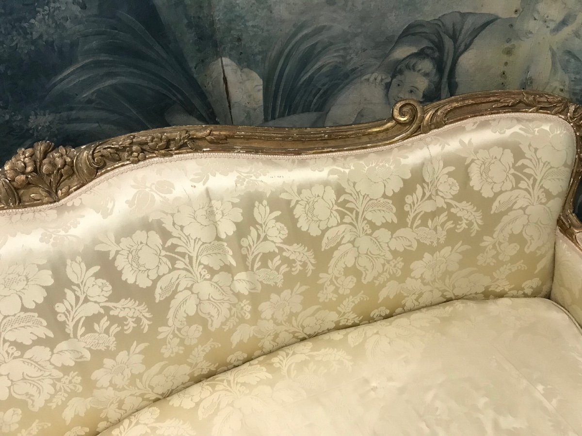 Louis XV Period Night Light Sofa-photo-4