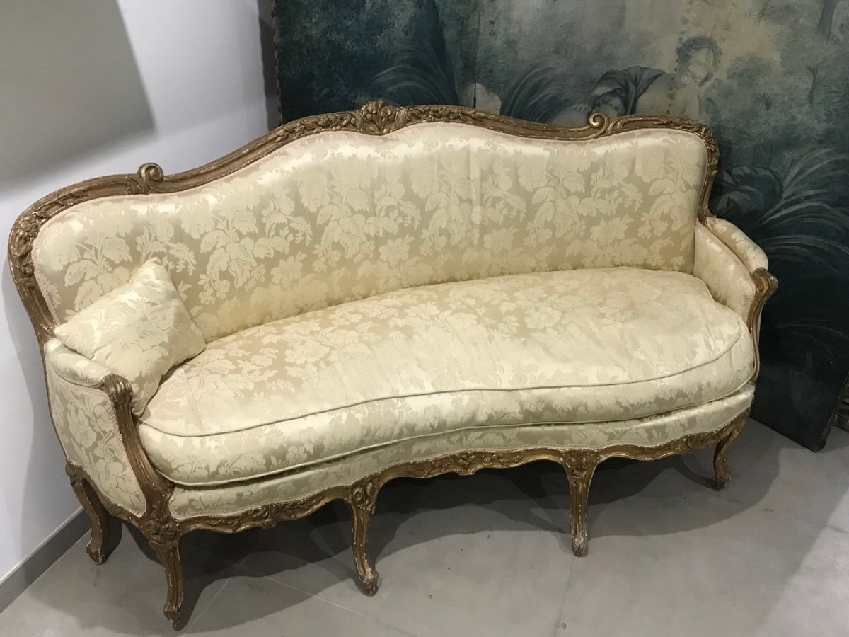 Louis XV Period Night Light Sofa