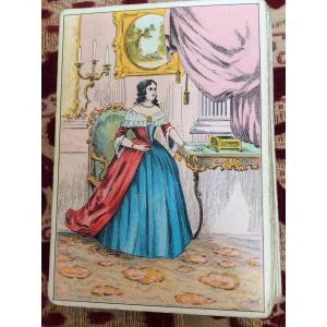 Tarot Divinatoire Grand Jeu De Mademoiselle Lenormand Fin XIX ème Siècle 