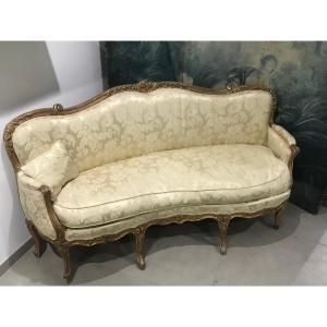 Louis XV Period Night Light Sofa