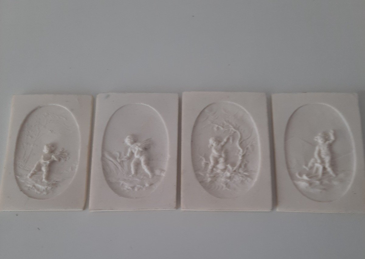 Lithophanies Puttis Des Quatre Saisons-photo-2