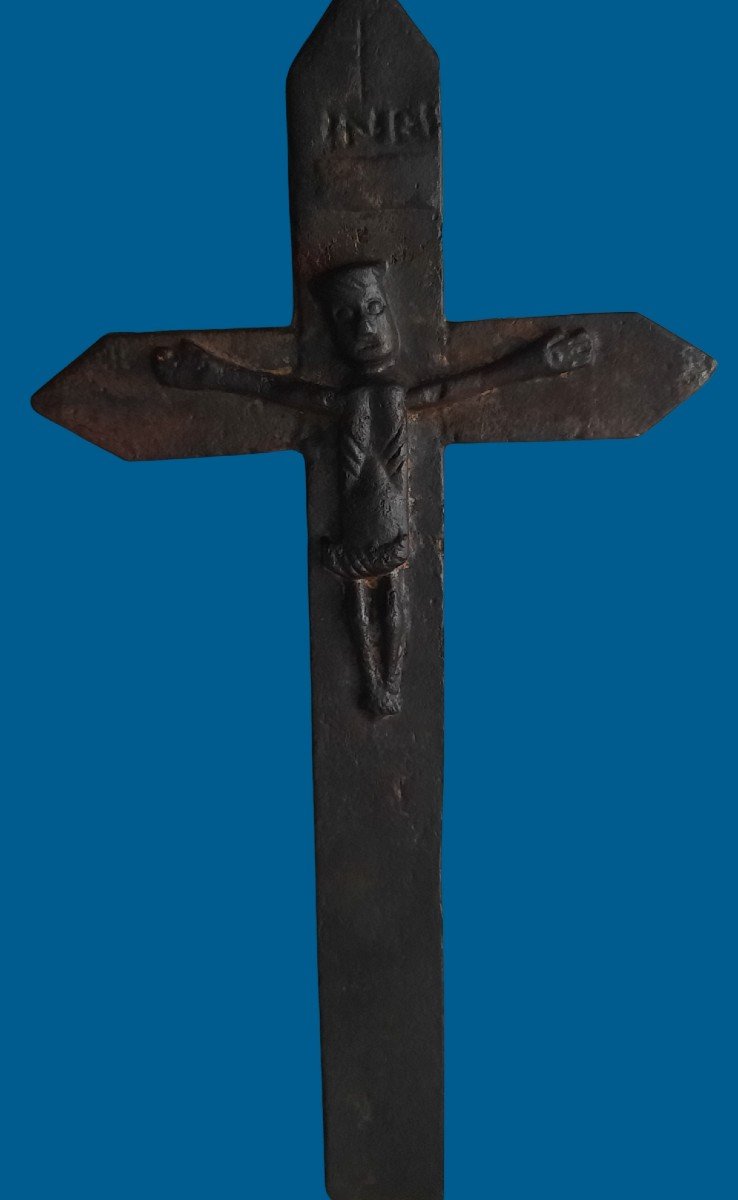 Crucifix Glaive Fonte De Fer