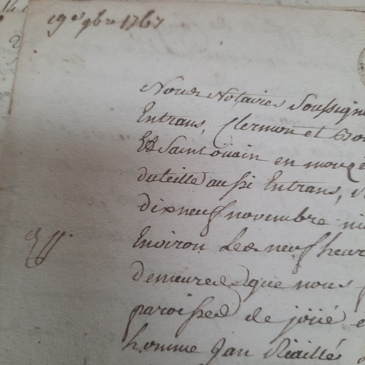 Manuscripts Testimonies Of The Life Of The Bretons In The 18th Century-photo-2