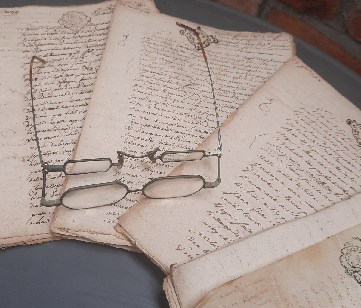 Manuscripts Testimonies Of The Life Of The Bretons In The 18th Century