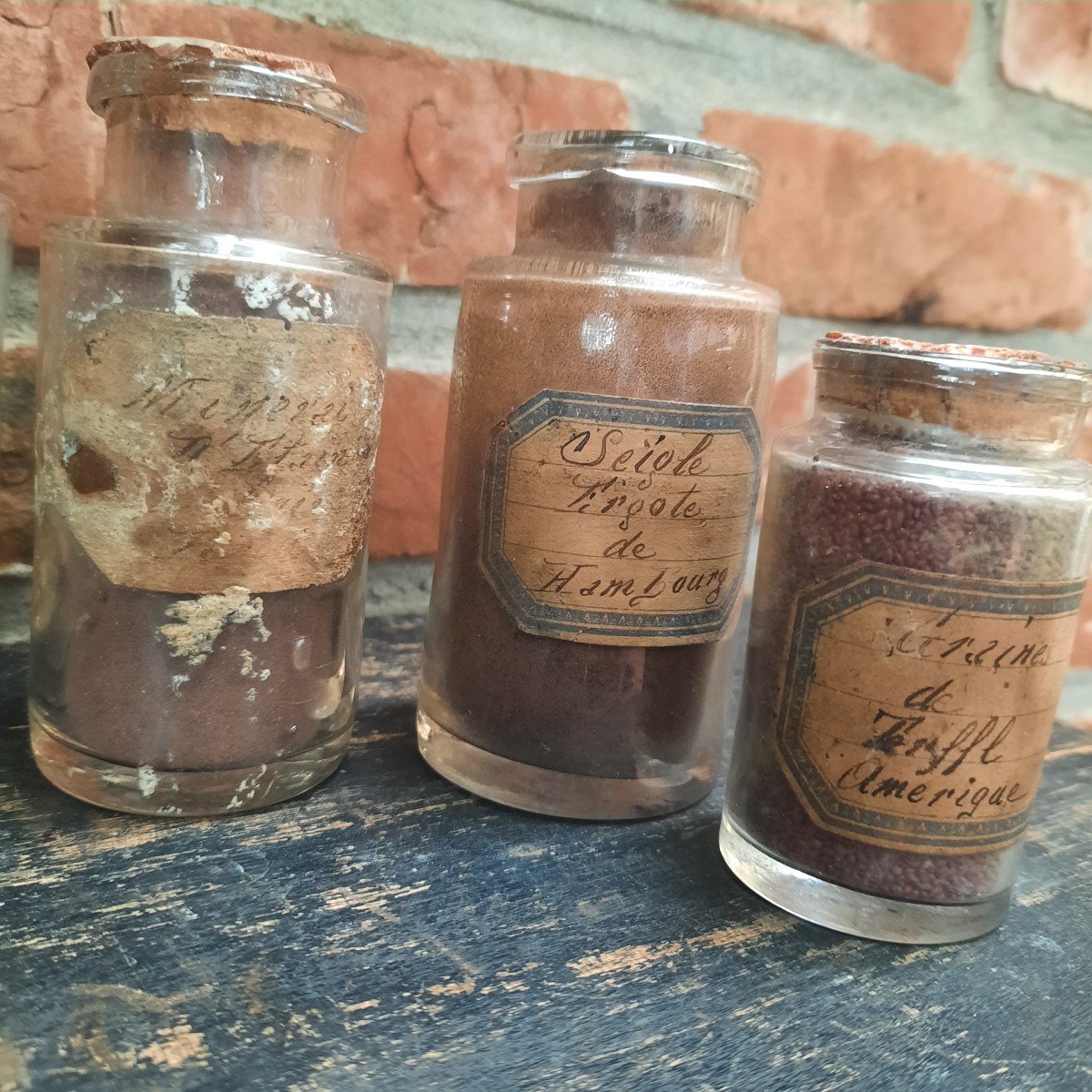 18th Century Vials... Seeds Of Scholars...-photo-1