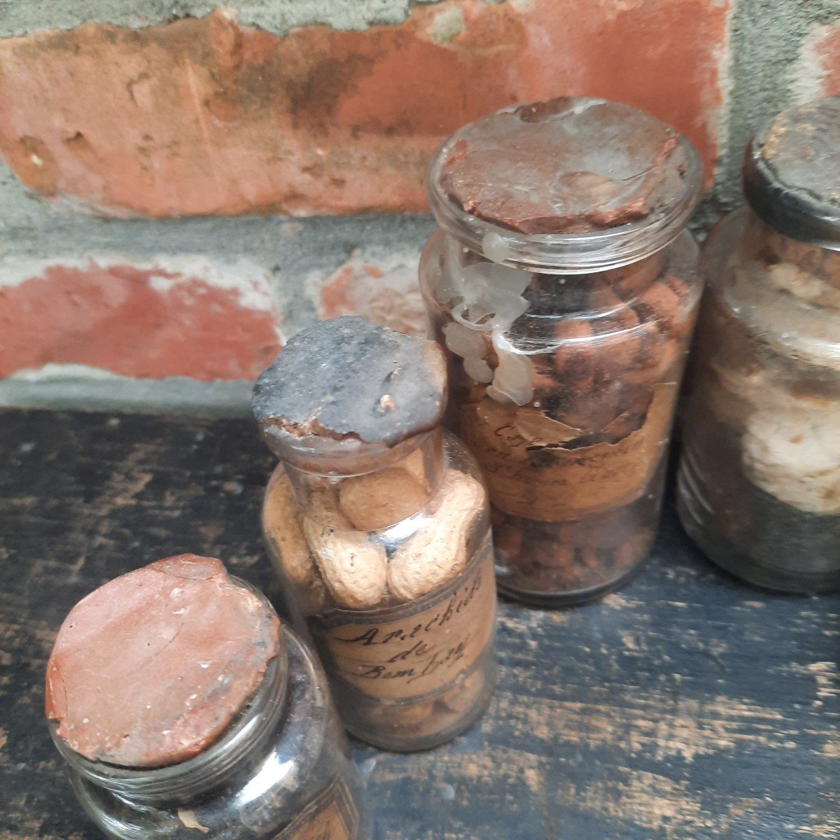 18th Century Vials... Seeds Of Scholars...-photo-2