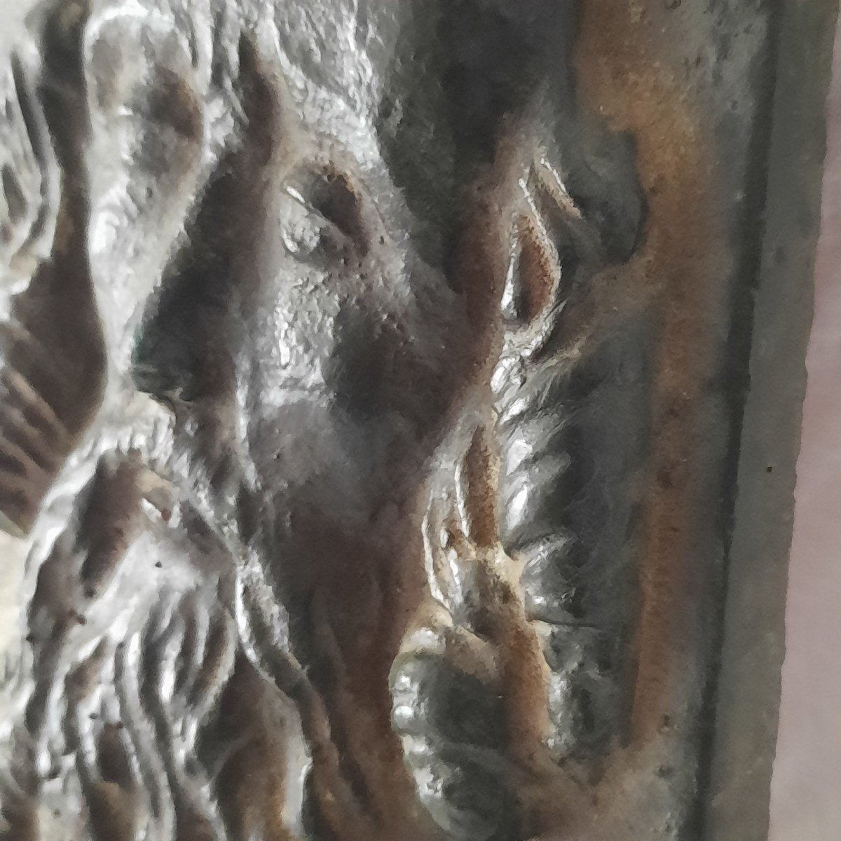 Antefix Of A Hairy And Bearded Man, ;... Baptized The Rabbi...-photo-3