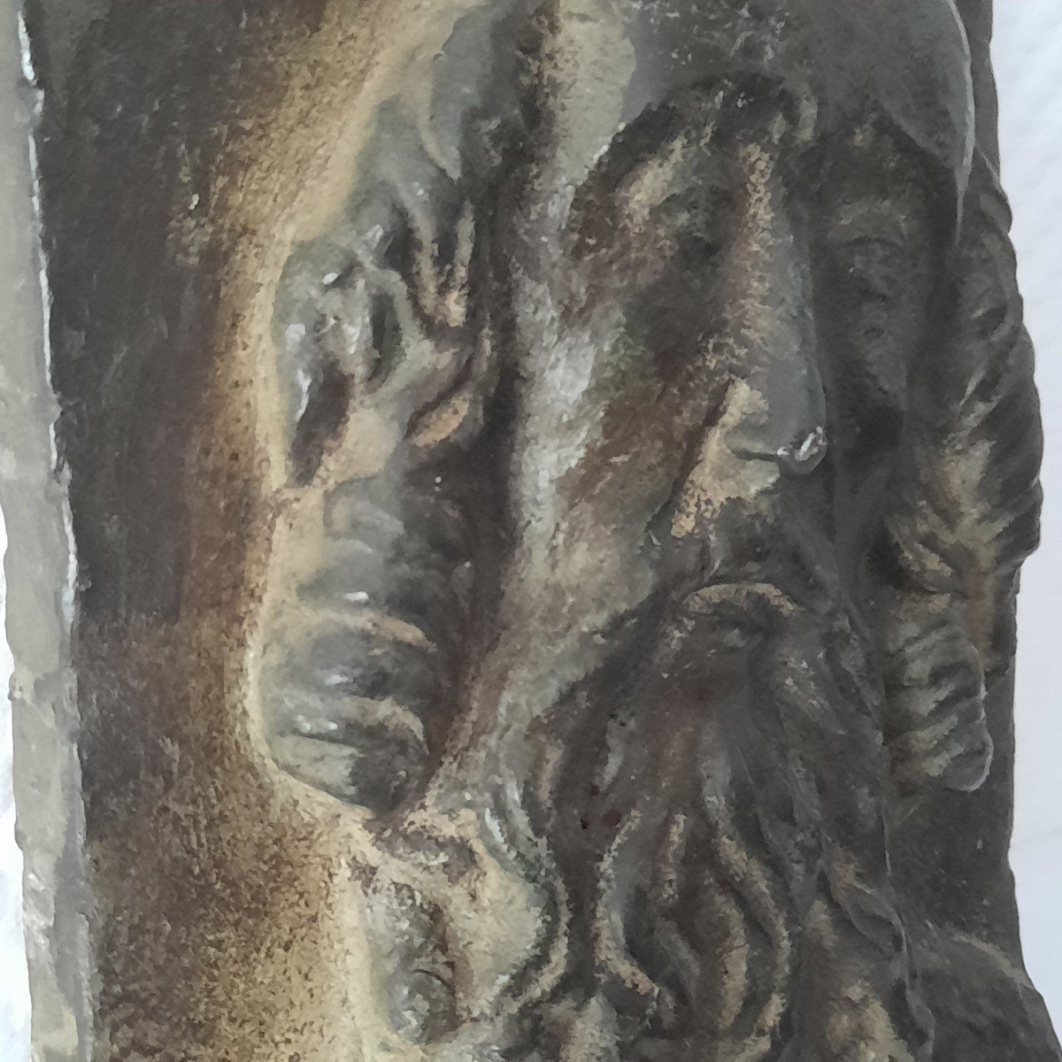 Antefix Of A Hairy And Bearded Man, ;... Baptized The Rabbi...-photo-4