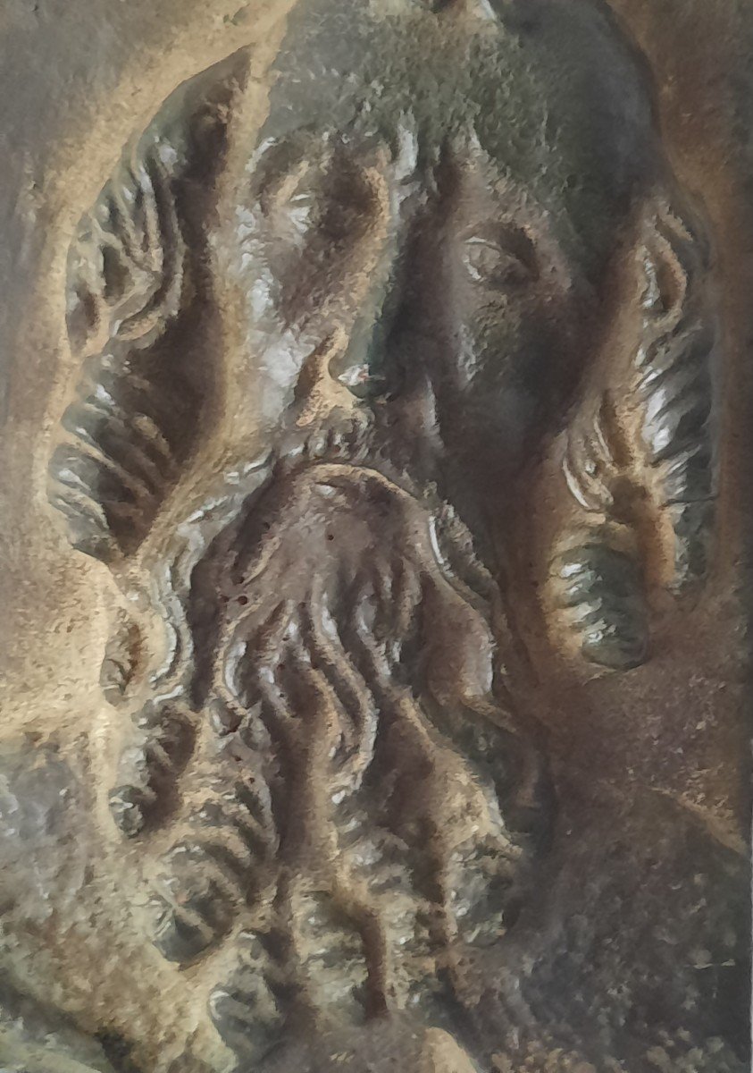 Antefix Of A Hairy And Bearded Man, ;... Baptized The Rabbi...