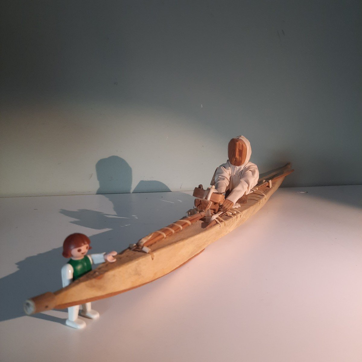 Inuit Greenland Toy Kayak-photo-2