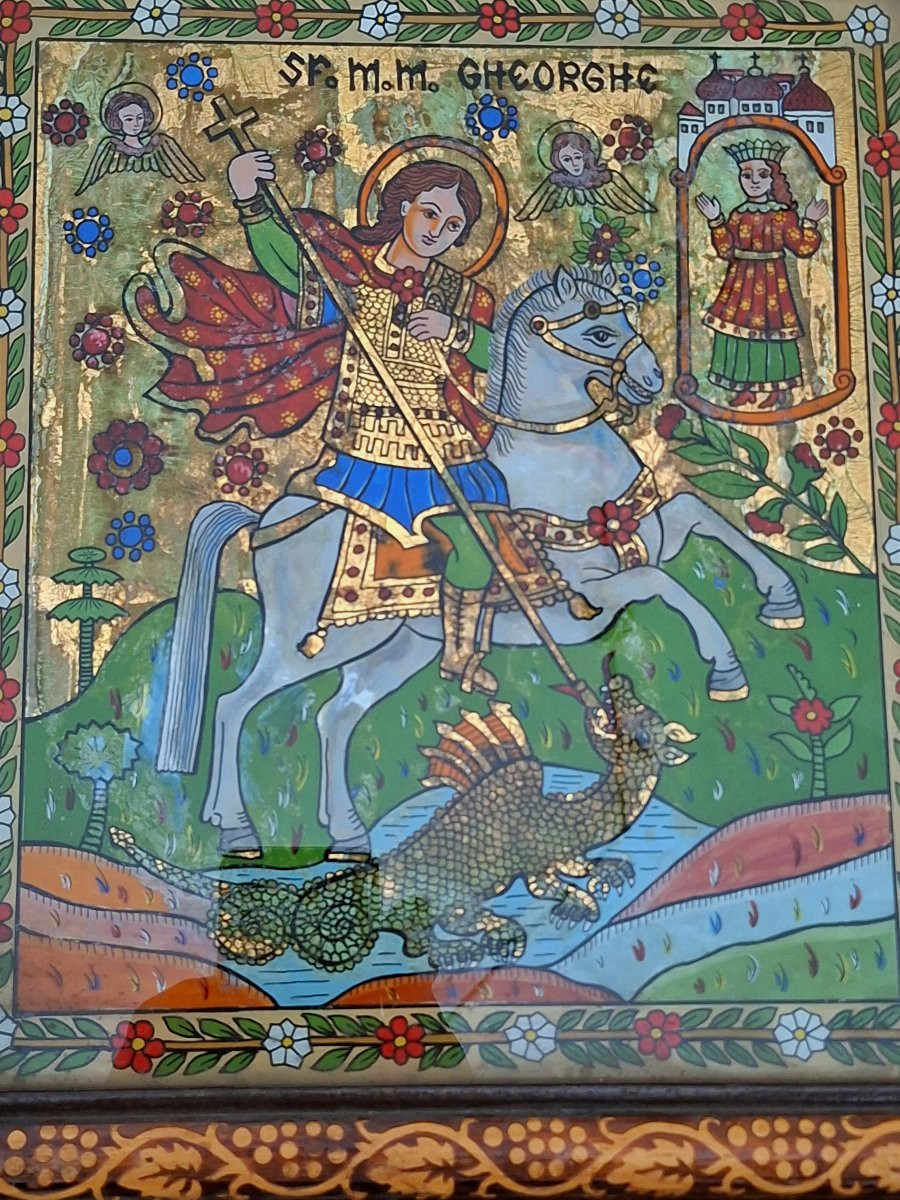 Fixed Under Glass Saint Gheorghe-photo-3