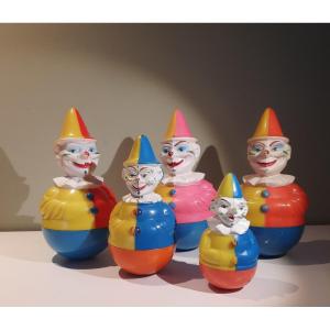 Elucubration De Cinq Clowns Culbuto