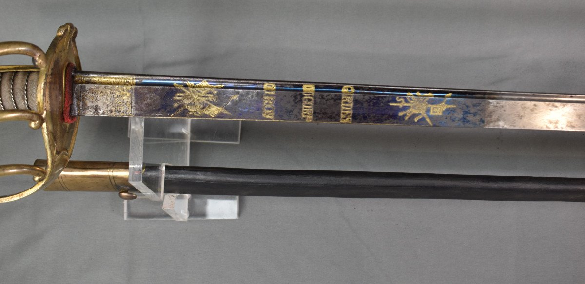 Sabre Des Gardes Du Corps De Louis XVI-photo-2