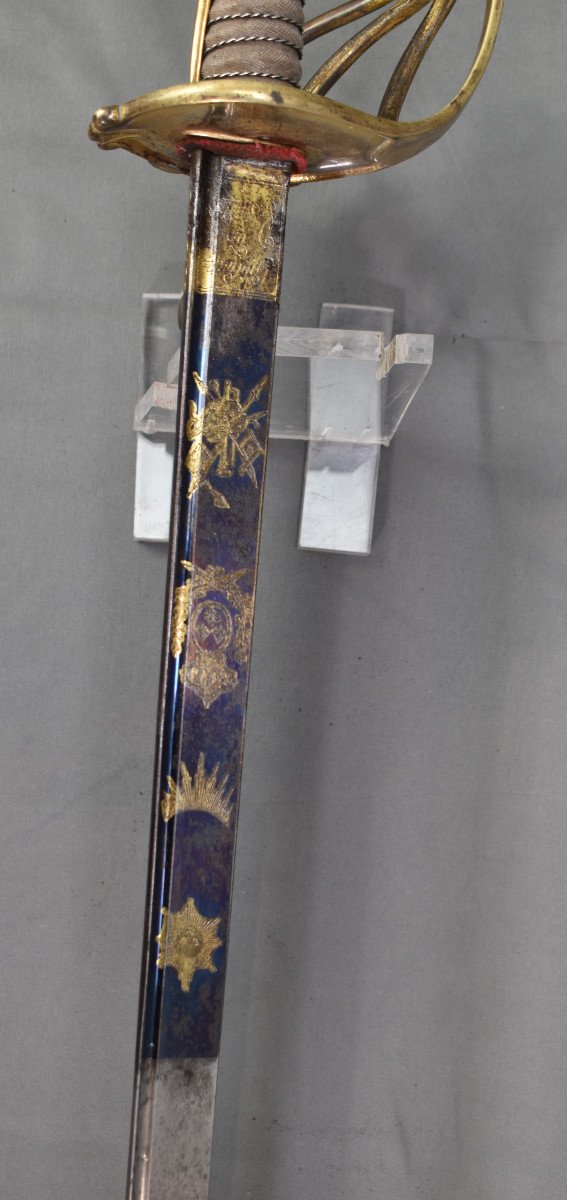 Sabre Des Gardes Du Corps De Louis XVI-photo-3