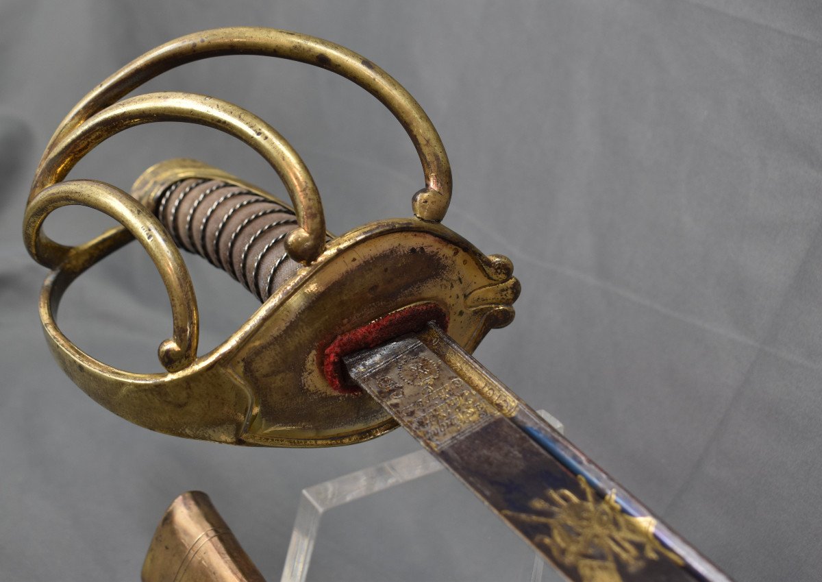 Sabre Des Gardes Du Corps De Louis XVI-photo-6