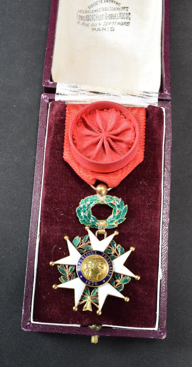 Officer Legion Of Honor IIIrd Republic Gold-photo-2