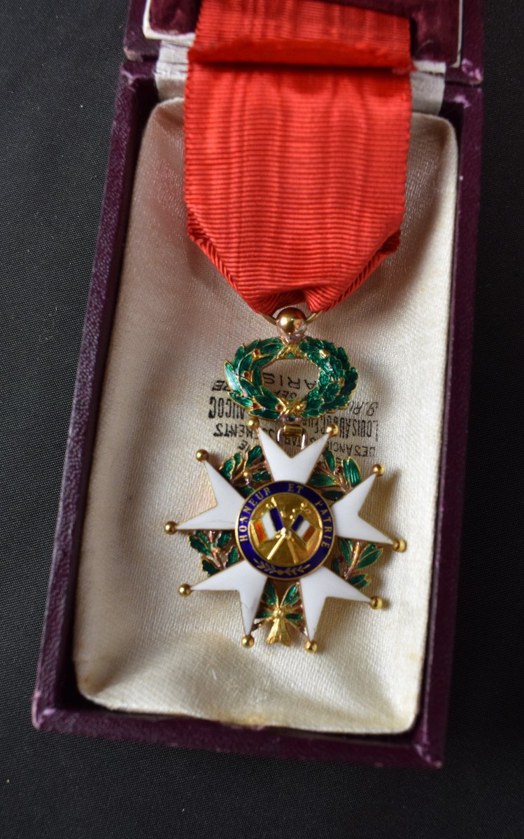 Officer Legion Of Honor IIIrd Republic Gold-photo-2