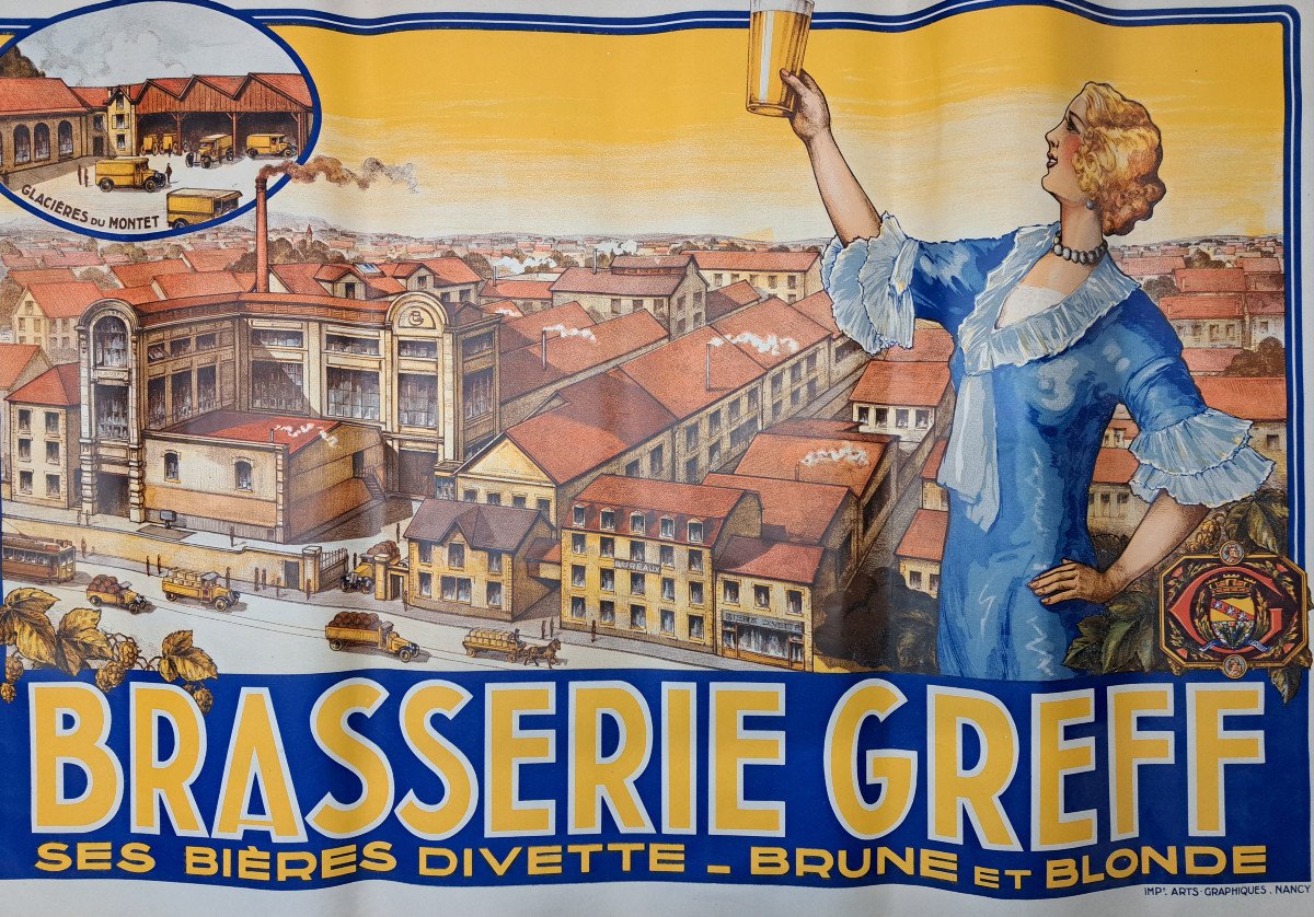 Affiche Brasserie Greff 