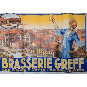 Affiche Brasserie Greff 