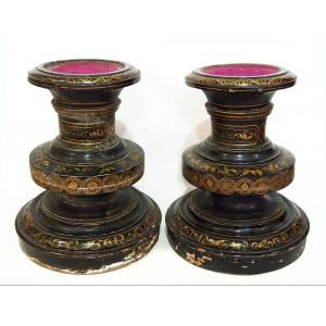 Vase Holders From The Napoleon III Period