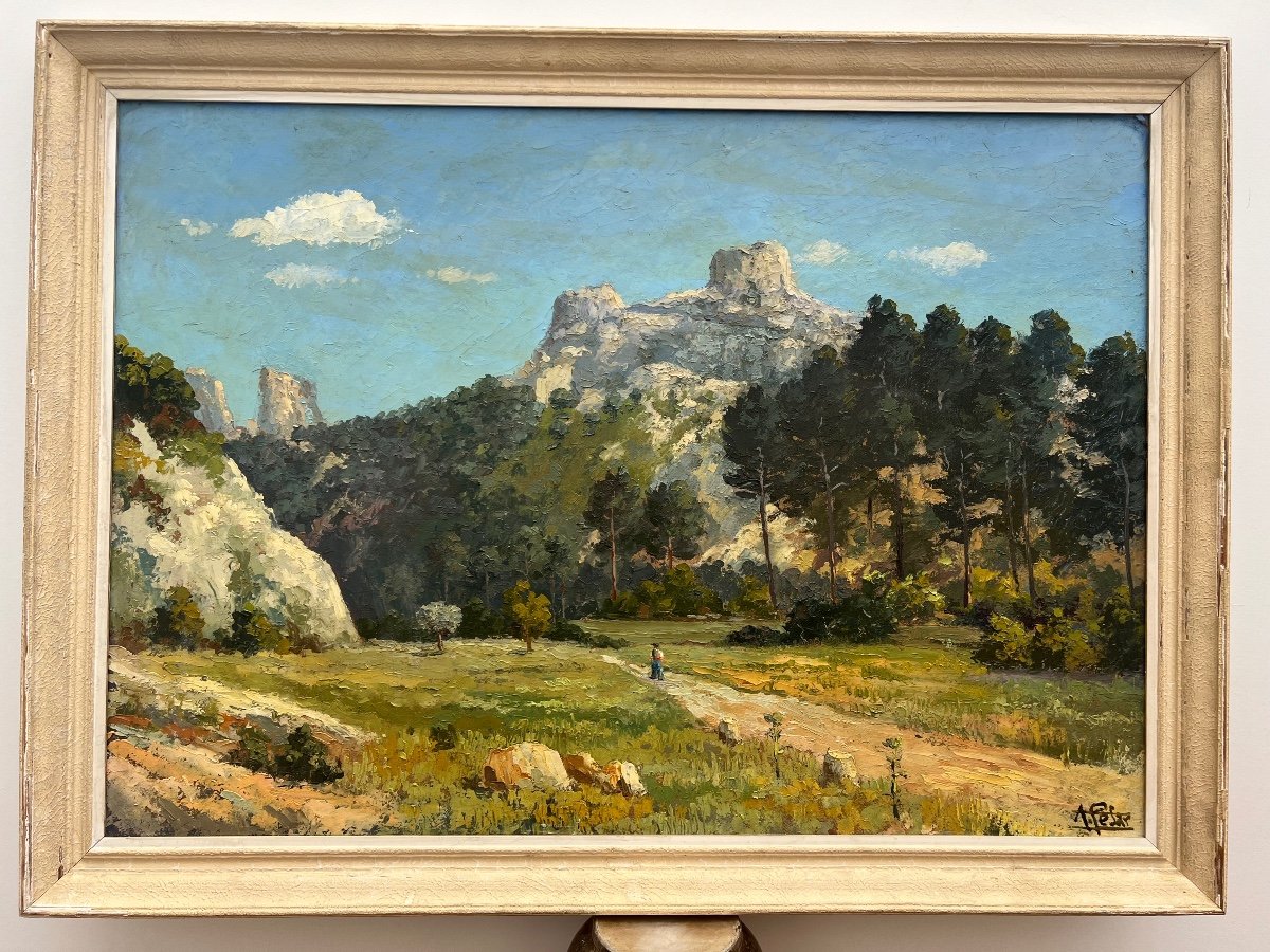 Saint Remy De Provence. Provence Painting.-photo-2