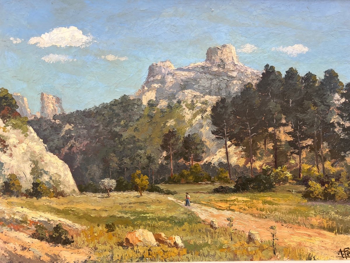 Saint Remy De Provence. Provence Painting.-photo-3