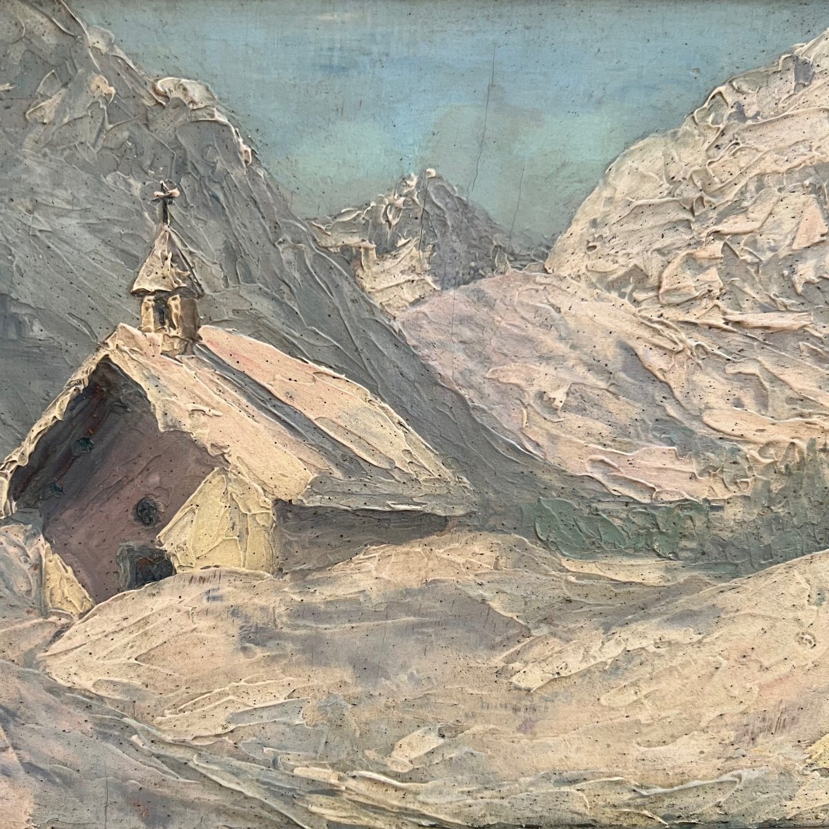 Etienne Bovier Lapierre, Mountain Paintings Oisans Vénéon Valley Isère