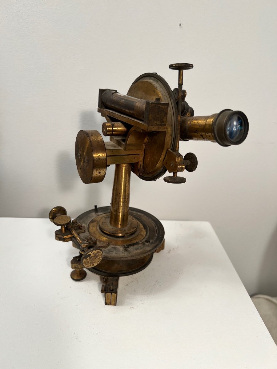 Scientific Object, Theodolite, Old Tachometer.-photo-2