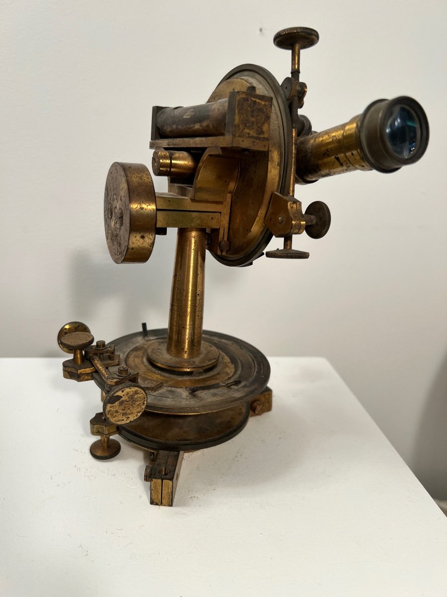 Scientific Object, Theodolite, Old Tachometer.-photo-4