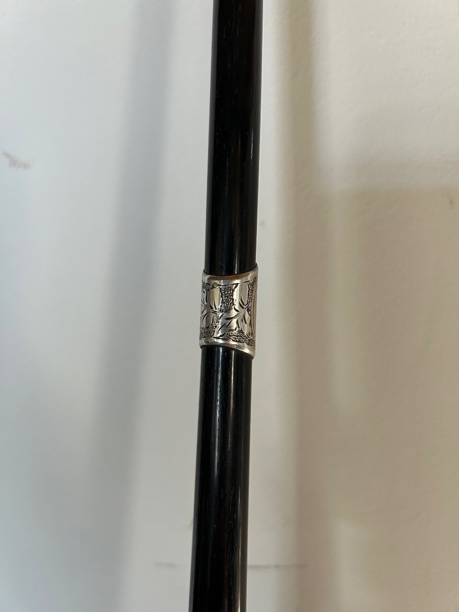 Ebony And Silver Conductor's Baton-photo-4