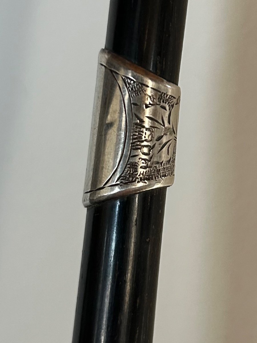 Ebony And Silver Conductor's Baton-photo-2